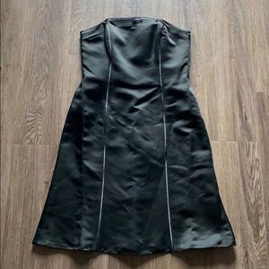 Ann Taylor Fitted Strapless Little Black Dress